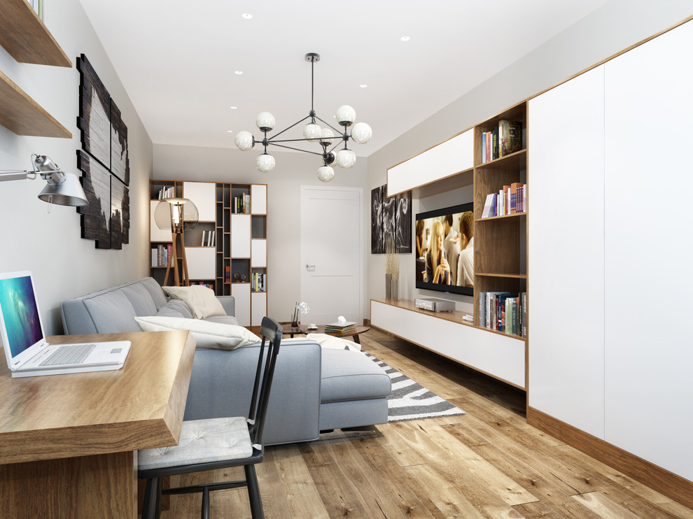 Скандинавский стиль для молодой девушки