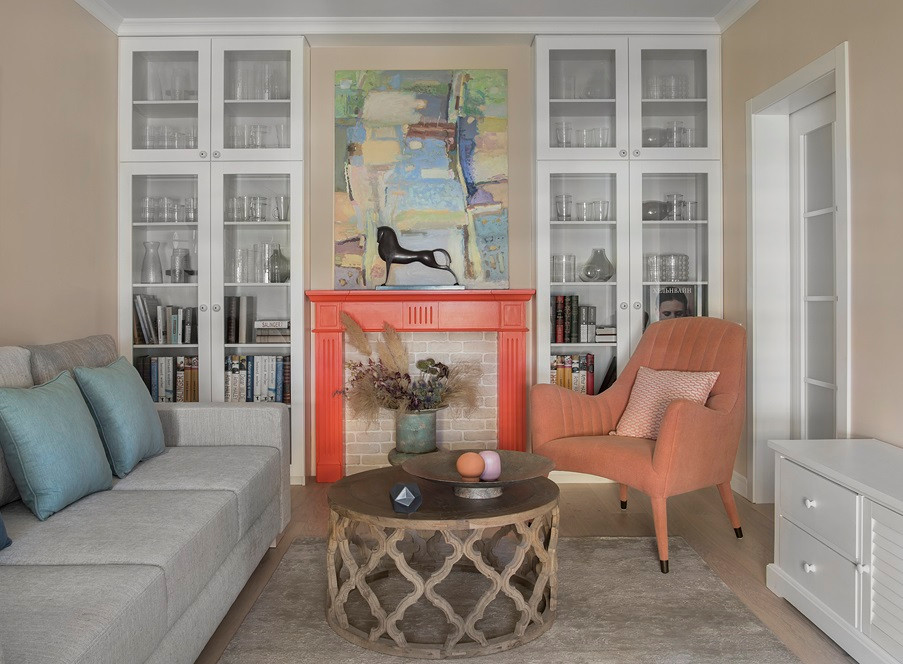 Картины над камином