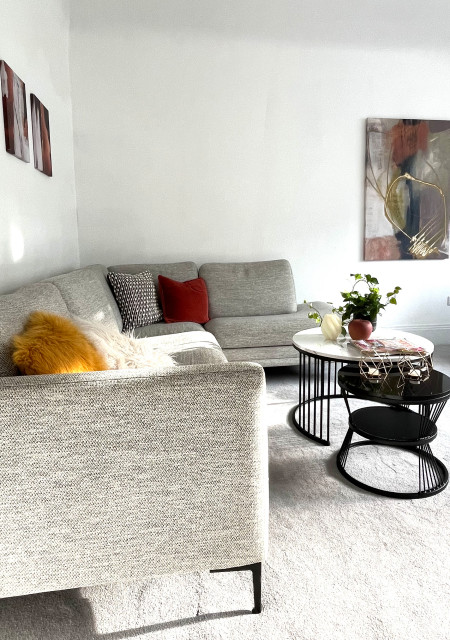 Spacious 5-Bedroom House nyklassisk-dagligstue