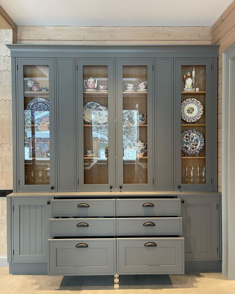 Кухня в загородный дом