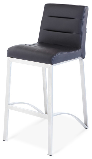 Lynx Counter Height Contemporary Stool, Metal Base Counter Stools