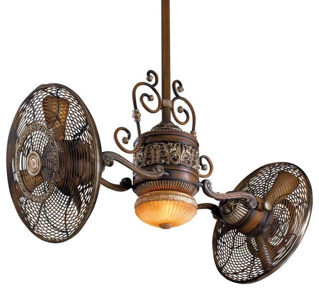 Minka Aire Gyro Belcaro Walnut 42 Ceiling Fan