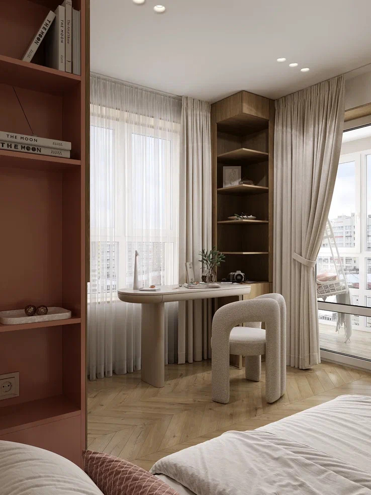 Спальня минимализм