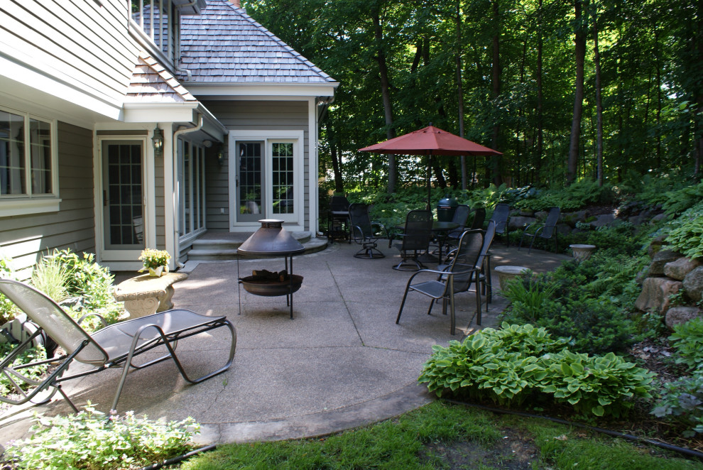 Orono Copper and Stone Landscape