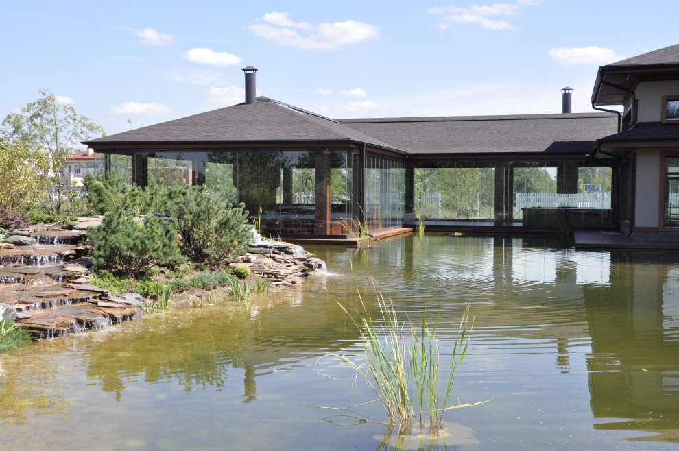 Ландшафт в поселке "Бенилюкс"