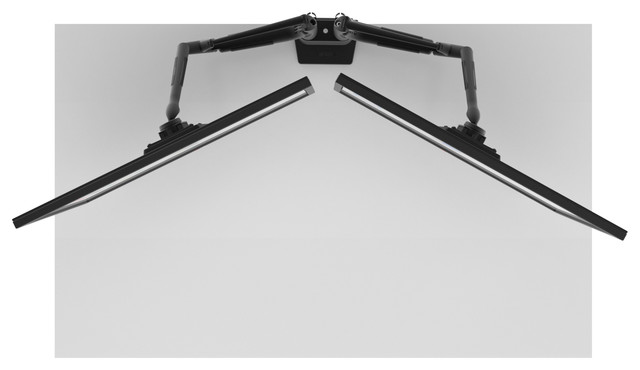 Kanto Dms2000 Dual Monitor Desktop Mount For 17 32 Monitors Kanto Dms2000 Dual Monitor Desktop Mount For 17 32 Monitors Black
