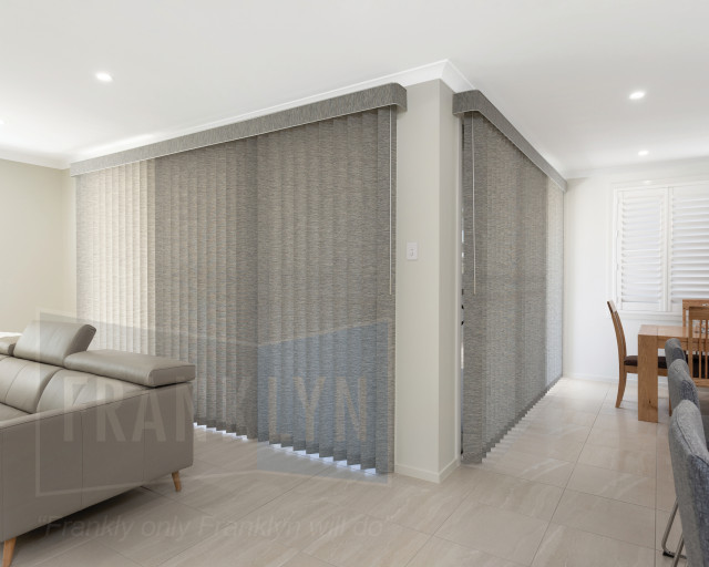 Vertical Blinds moderne-dagligstue
