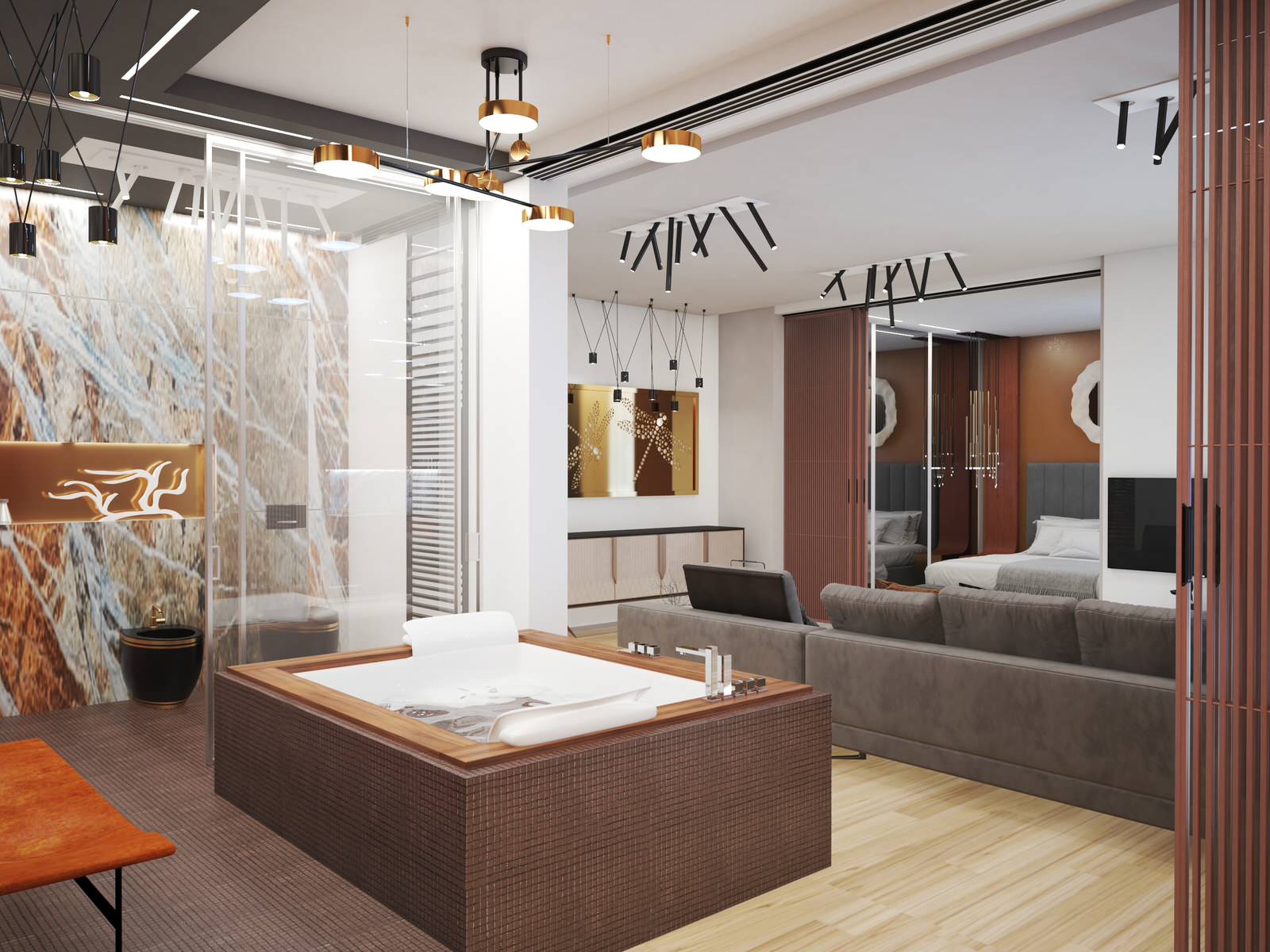 Большая студия со стрекозами.