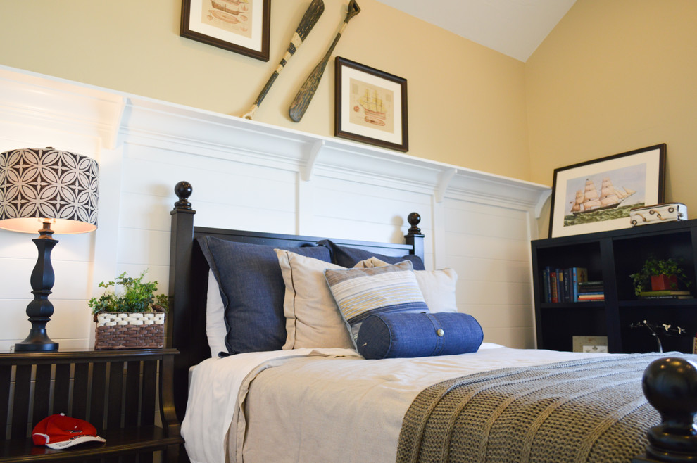 Example of a classic bedroom design in Salt Lake City