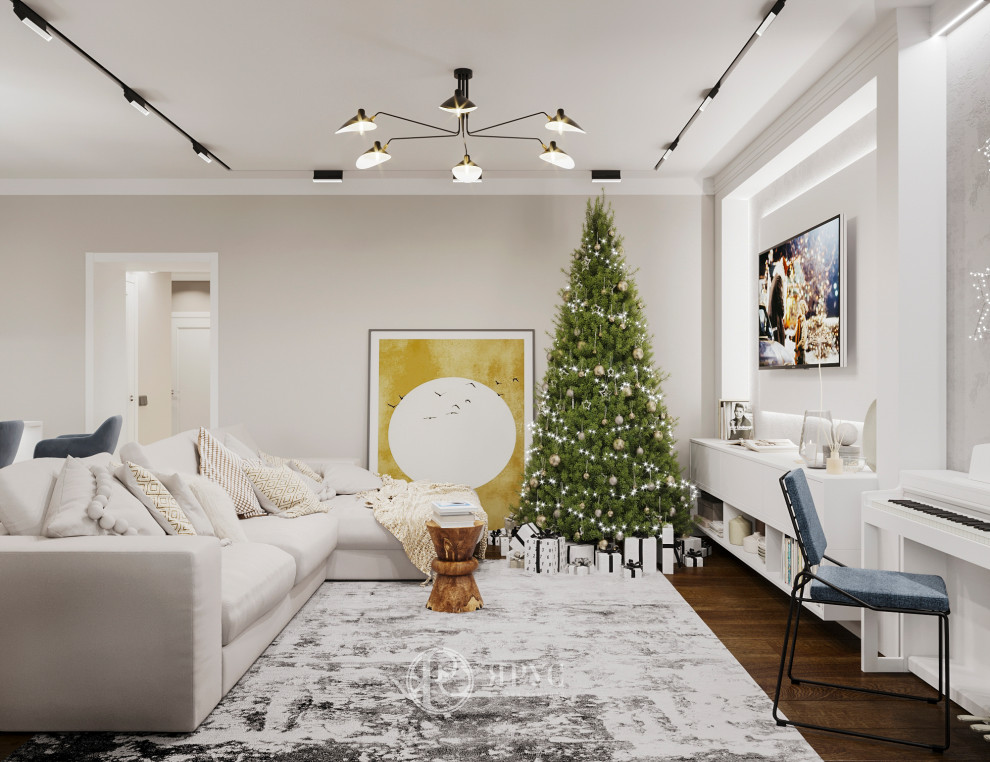 Четырёхкомнатная квартира в современном стиле