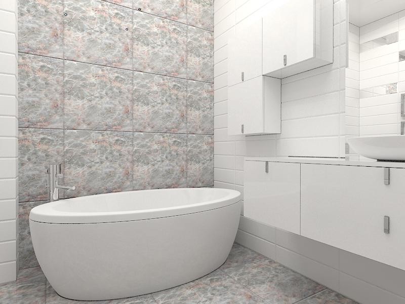 Двухкомнатная квартира в черно-белой гамме  г.Новороссийск