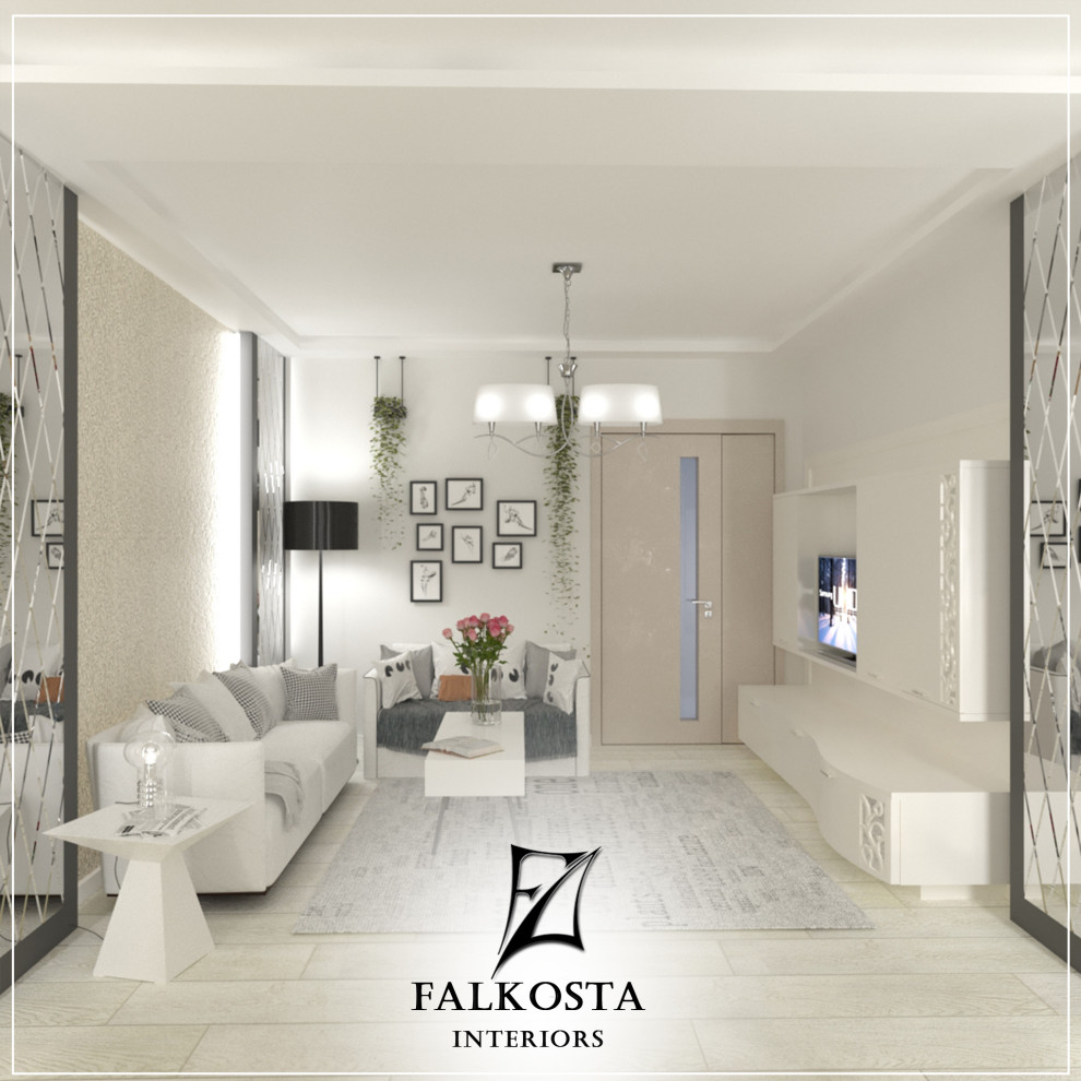 Дизайн интерьера в Нур-Султане. Стильная квартира от Falkosta