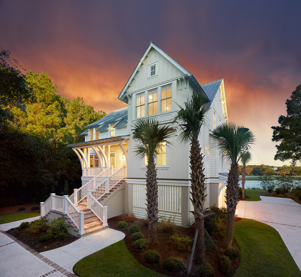 Debordieu, SC - Beach Style - Exterior - Charleston - by Cobb Architects