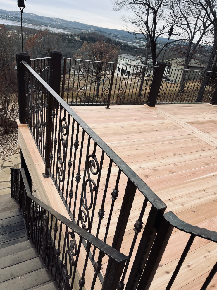 Deck - rustic deck idea