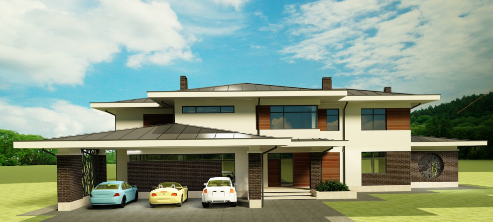 Проект индивидуального жилого дома. КП Графские пруды