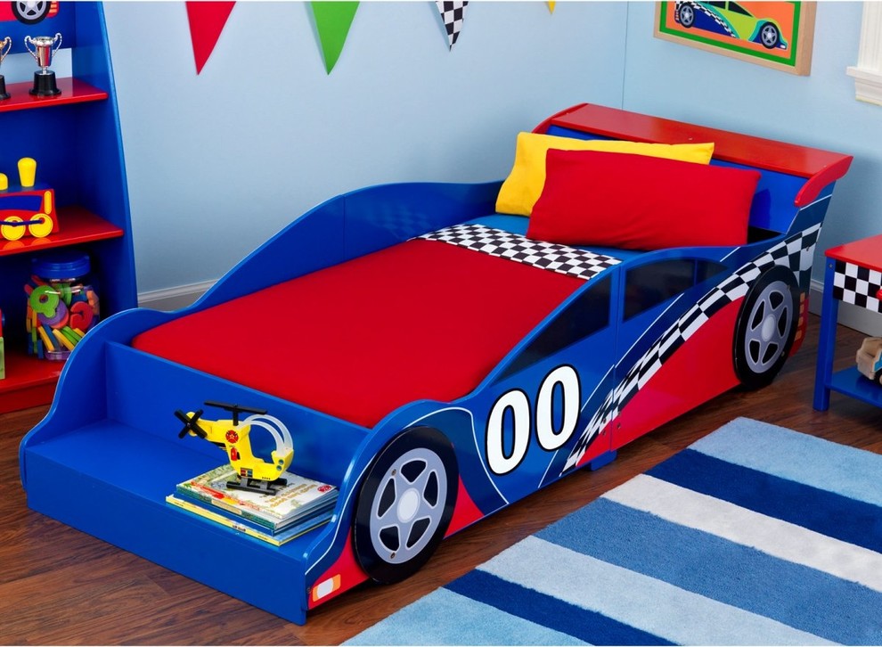 KidKraft Race Car Toddler Bed
