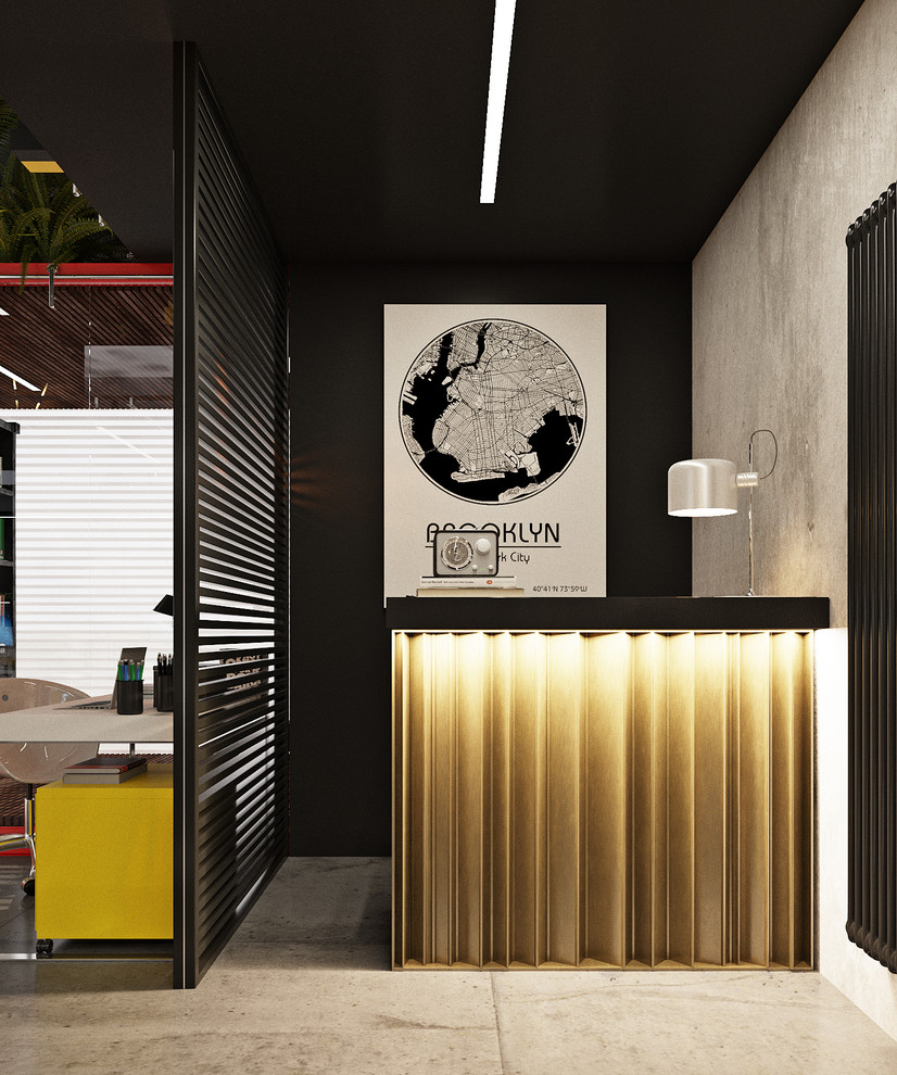 Лофтовый open space в офисном прострастве