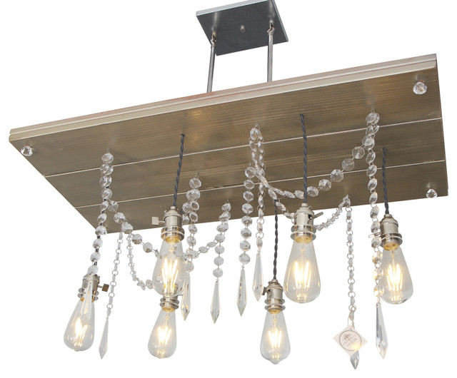 Adelaide Chandelier, 6" Industrial Chandeliers by Indie Republic