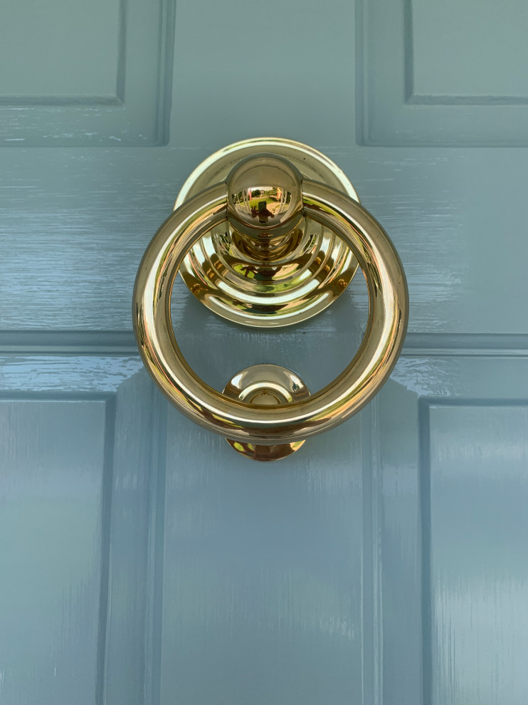 Classic Brass Ring Door Knocker - Jefferson Brass Company