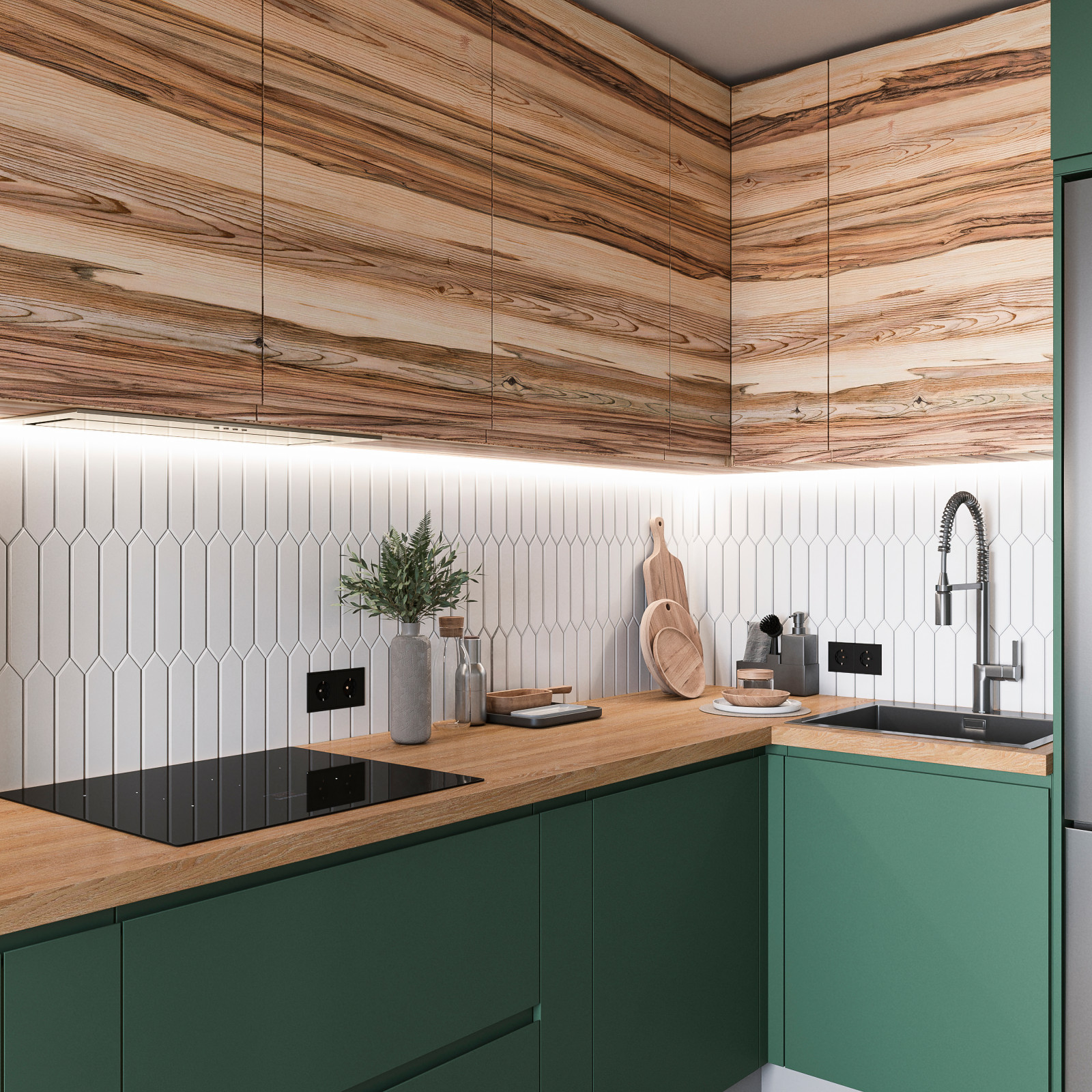 Дизайн квартиры в ЖК "Октябрьский" г.Тюмень