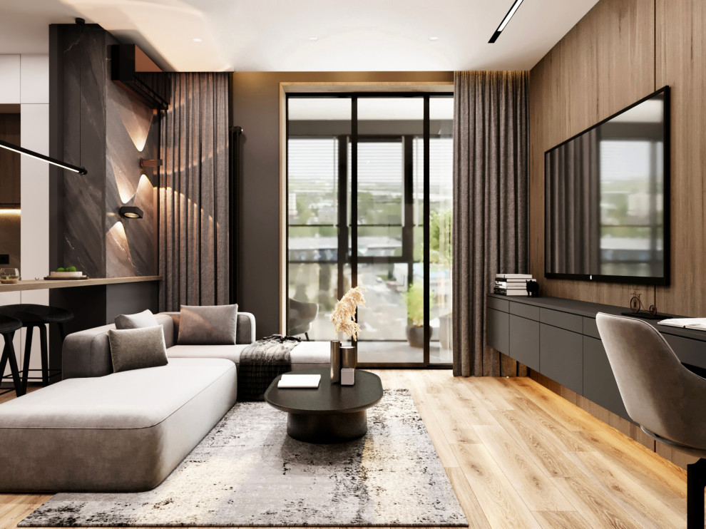 Проект жилой квартиры в г. Казань ЖК Манхеттен