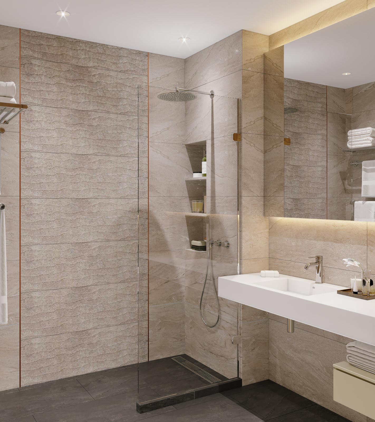 Ванная с душевой