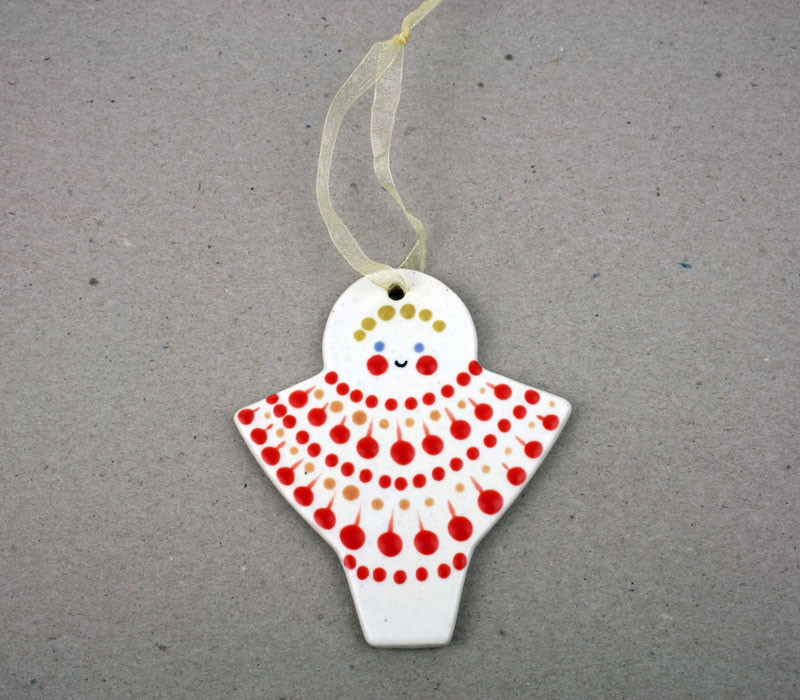 Angel Holiday Ornament