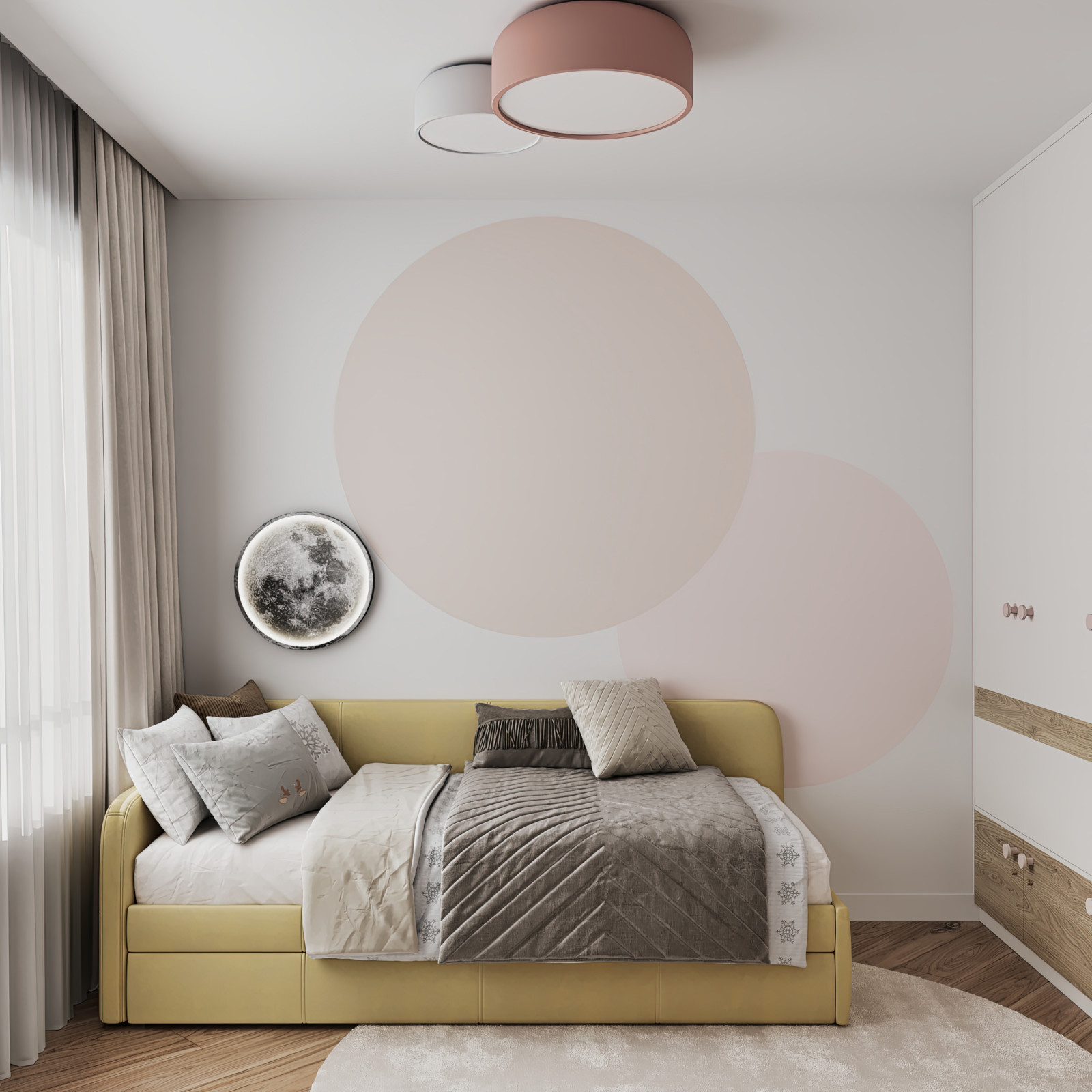 Дизайн проект квартиры Екатеринбург ул. Онежская д. 4