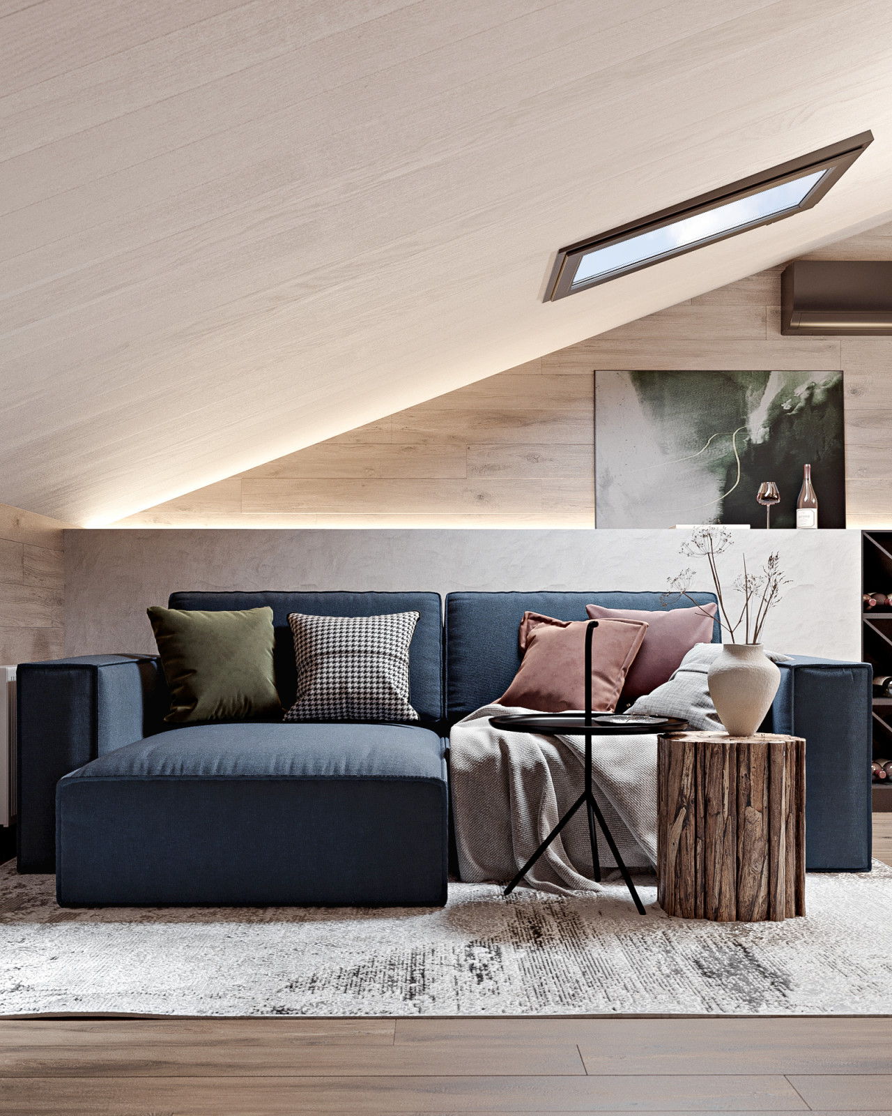 Дизайн интерьера дома в кп "Гринвуд"