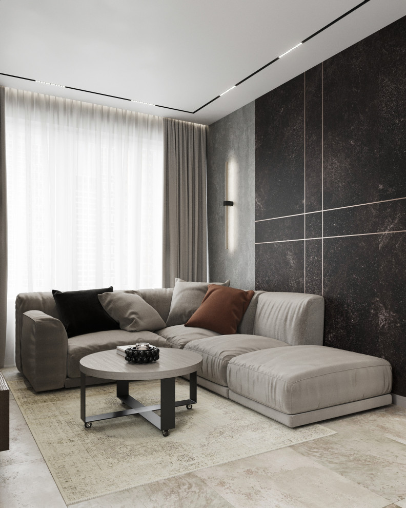 ЖК Level Амурская, квартира для молодой пары с детьми, 82 кв.м.