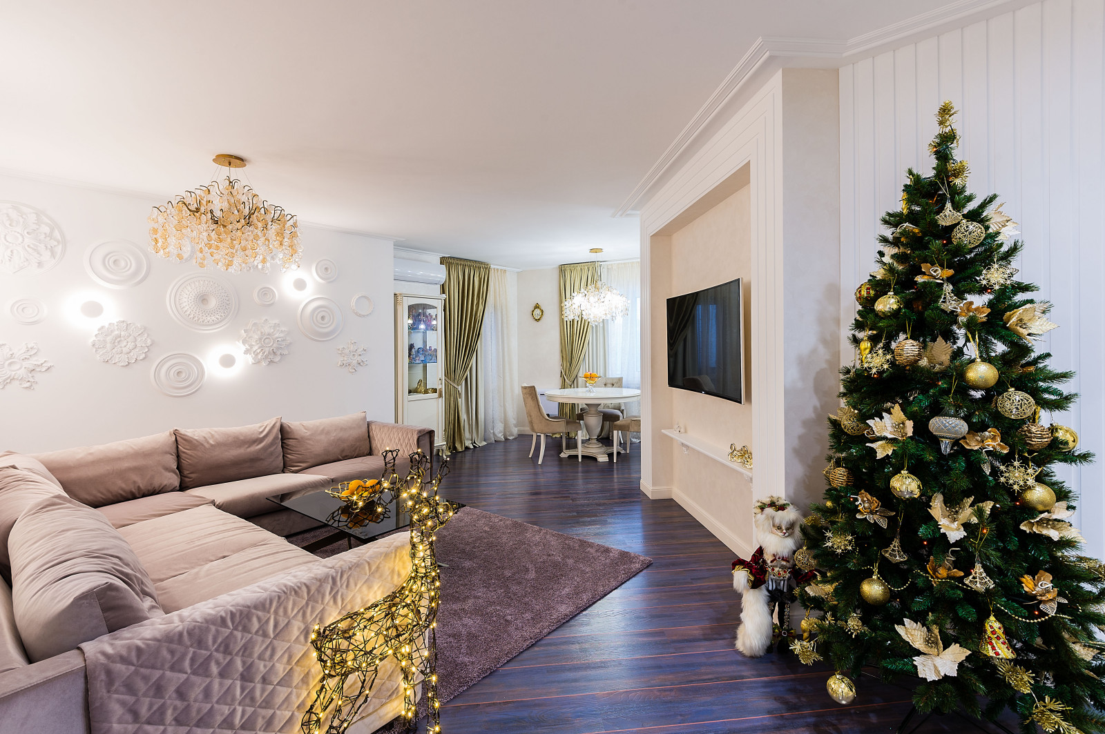 Квартира в стиле современная классика