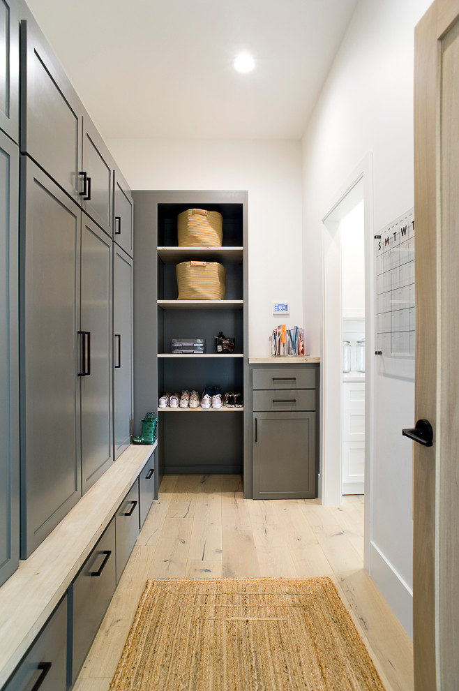This is an example of a scandinavian mudroom in Other.
