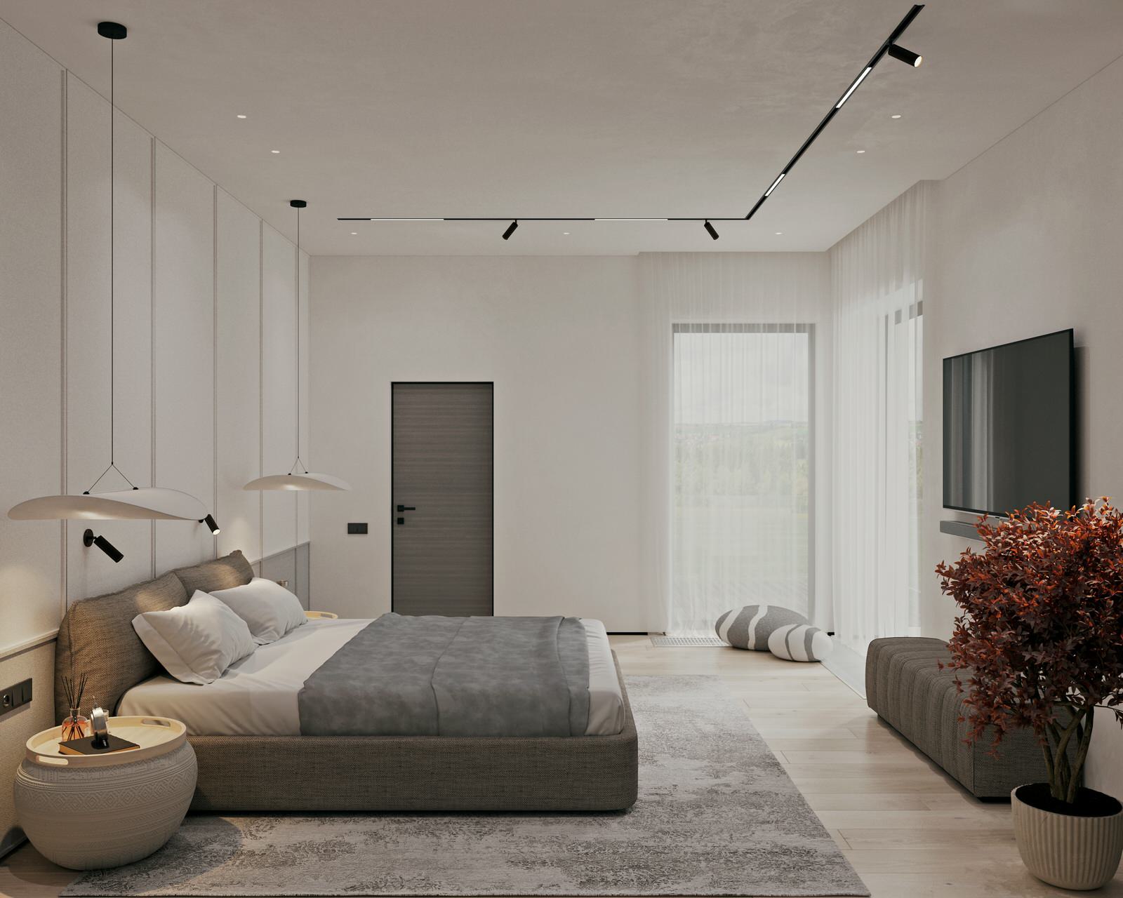 МАСТЕР СПАЛЬНЯ   Дом в Приозёрном