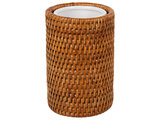 La Jolla Rattan Bathroom Tumbler and Toothbrush Holder (10 fl.oz.)