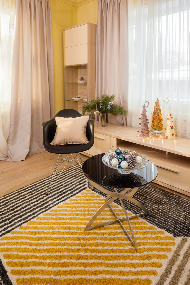 Гостиная на контрастах для программы "Фазенда" Первый Канал