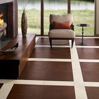 Flooring contemporary-vardagsrum