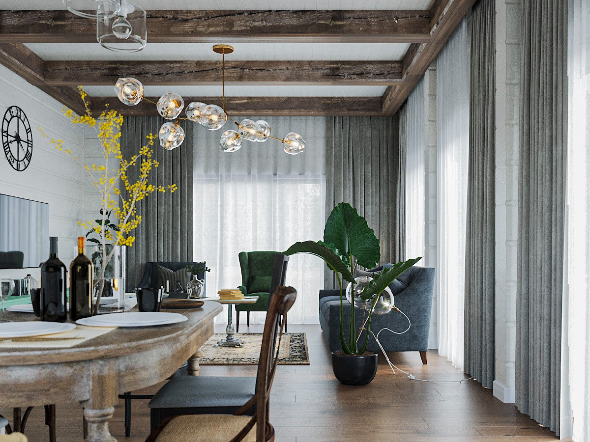 Загородный дом для молодой семьи