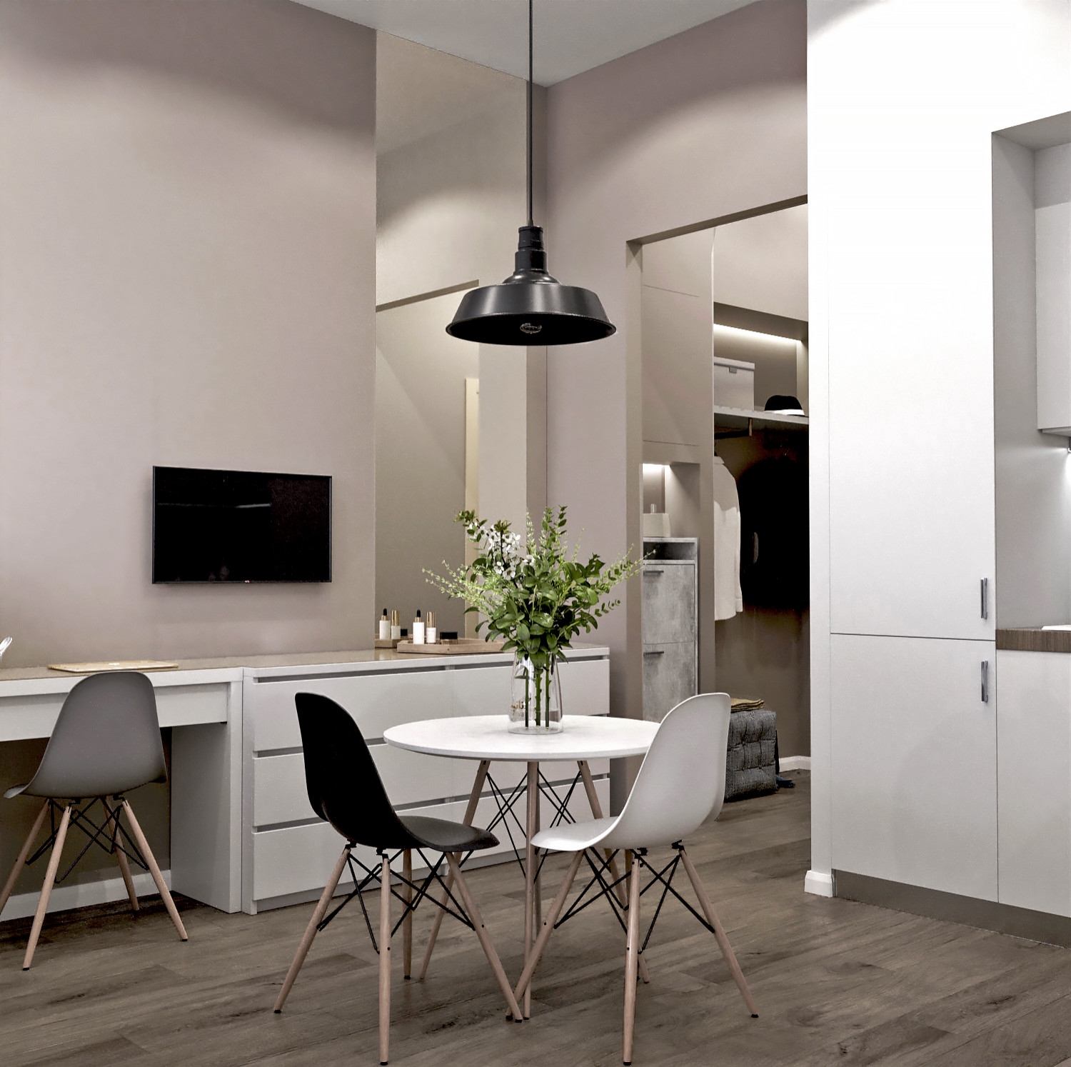 Квартира студия ЖК Высокий Берег