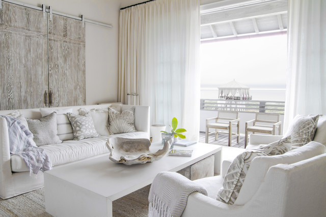 Alys Beach: Interior maritimt-dagligstue