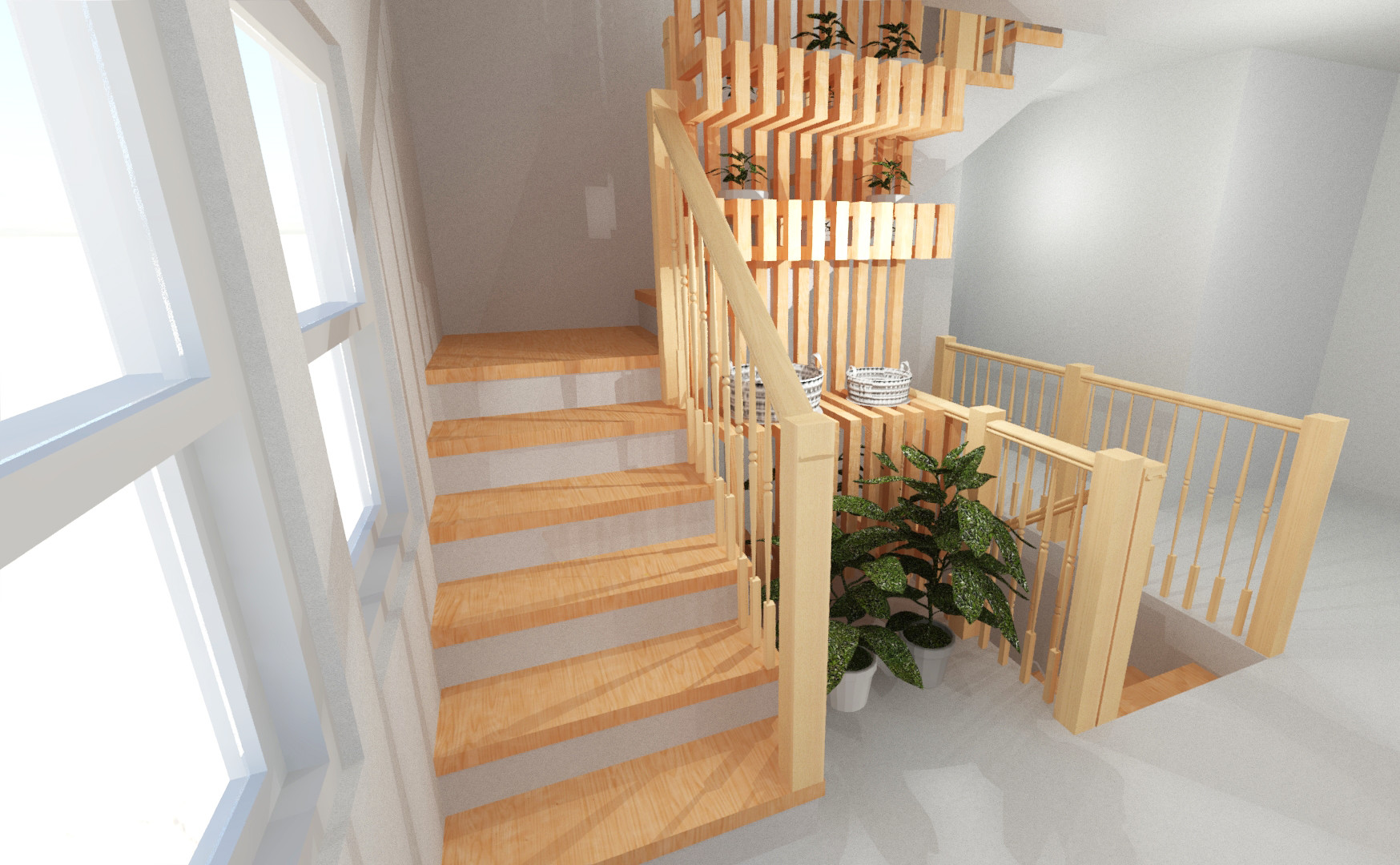 3 Story House Staircase - Photos & Ideas | Houzz