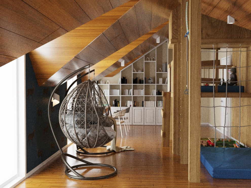 Детская комната на мансарде