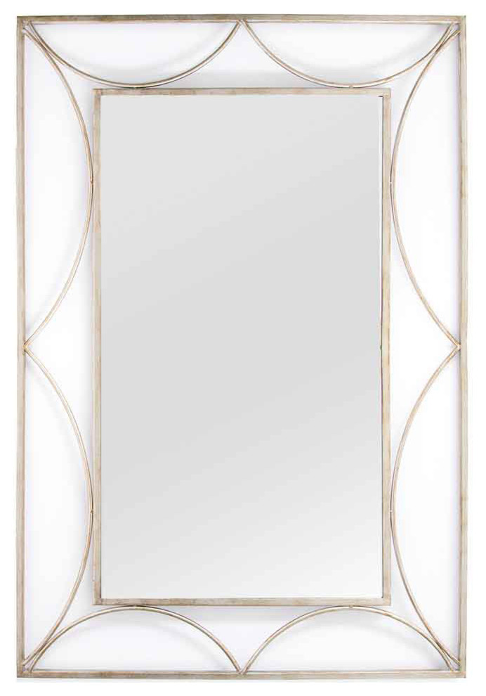 Stratton Home Decor Anastasia Wall Mirror Transitional Wall Mirrors