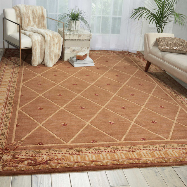 Nourison AS03 Ashton House Rectangle Rug, 2'x2'9", Cocoa, 2'0" x 2'9