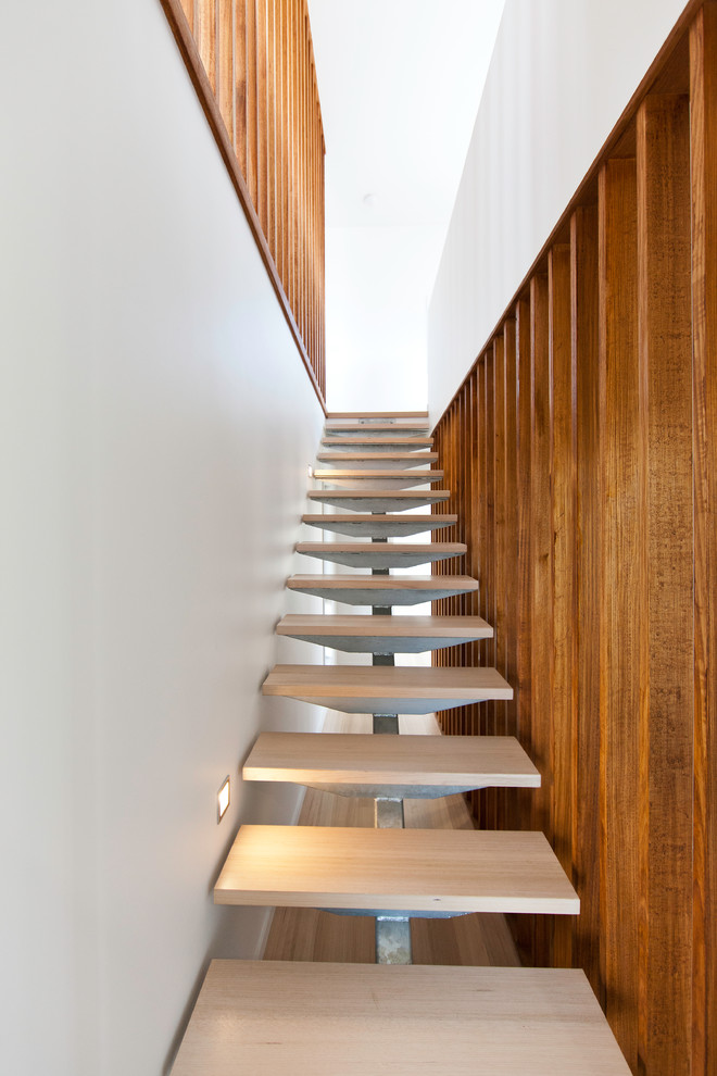 Photo of a nautical staircase in Melbourne.