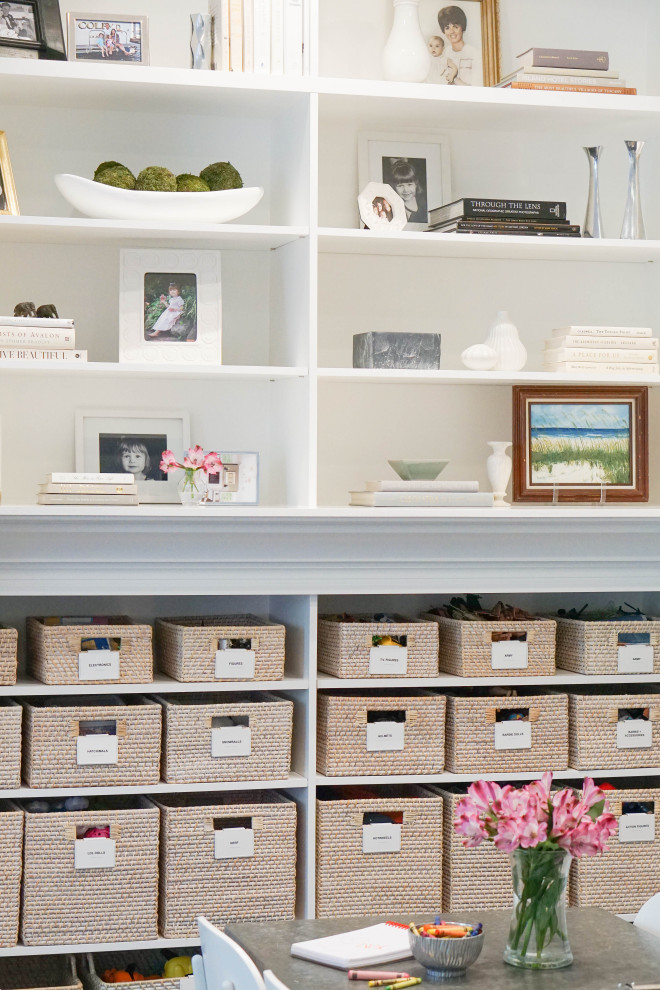 Kids Playroom Organization + Design - Transitional home design photo in Chicago