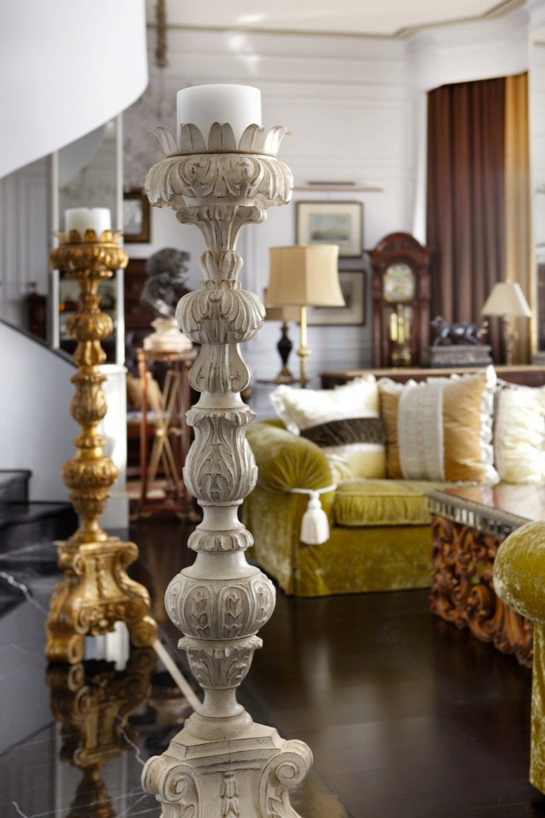 Пентхаус в Москве. Гостиная и кабинет