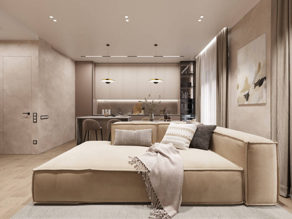 Дизайн проект - Квартира 80 м2 для многодетной семьи с двумя детскими комнатами