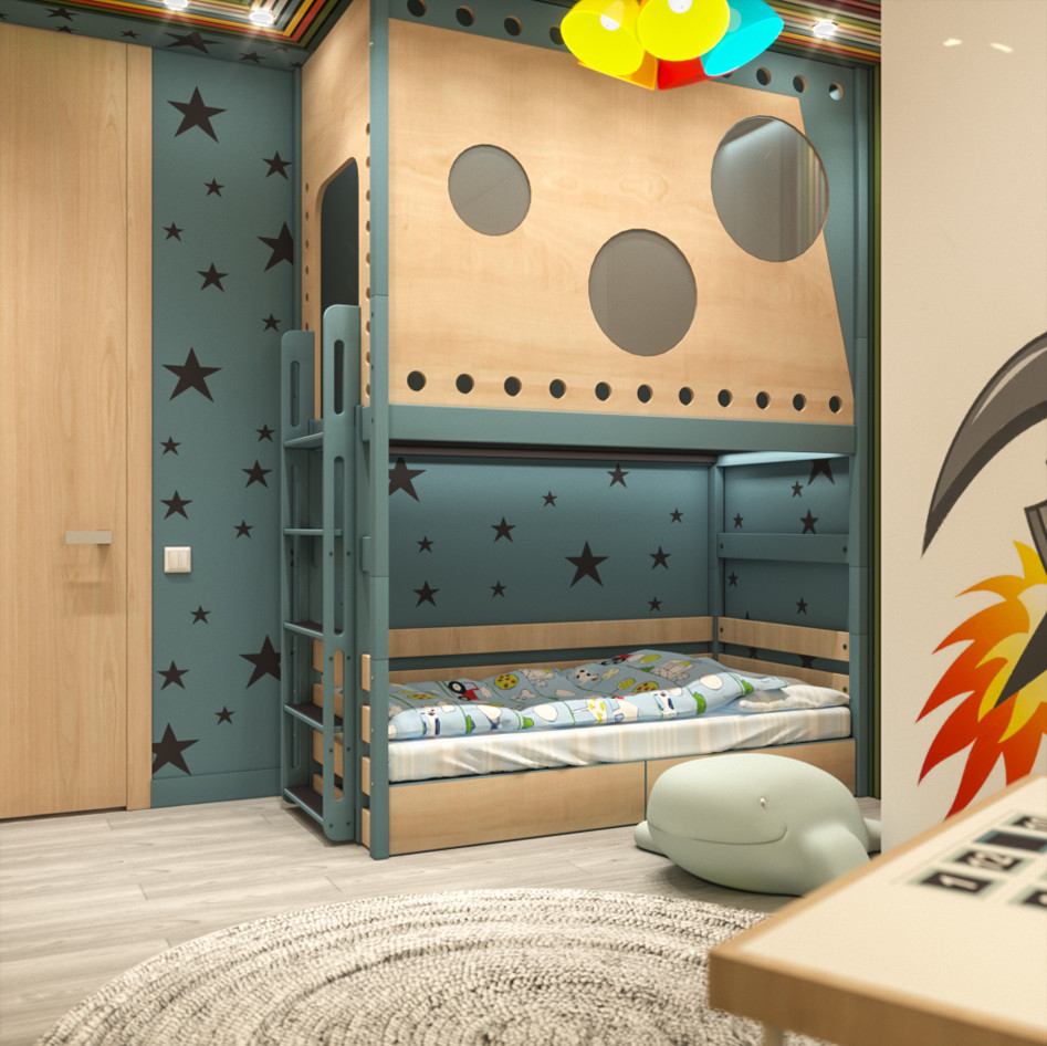 ДИЗАЙН ДВУХКОМНАТНОЙ КВАРТИРЫ С ПЕРЕПЛАНИРОВКОЙ