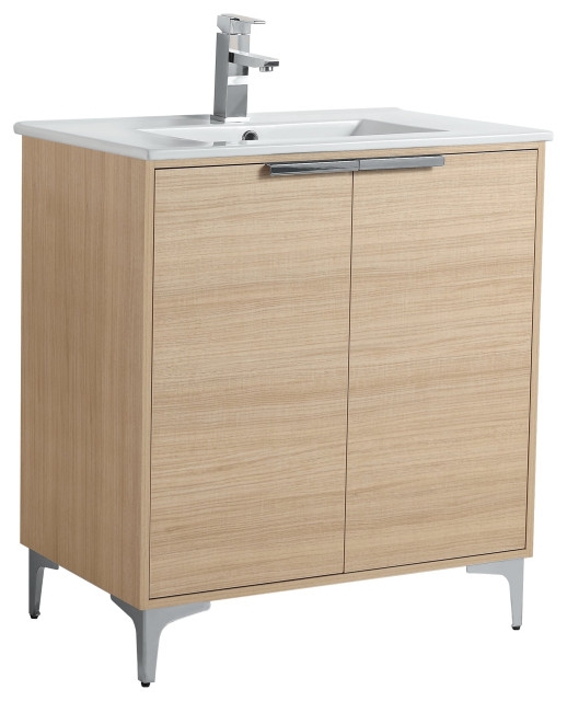 Wilmington Bath Vanity, 30 Inch Midcentury Bathroom Vanities And