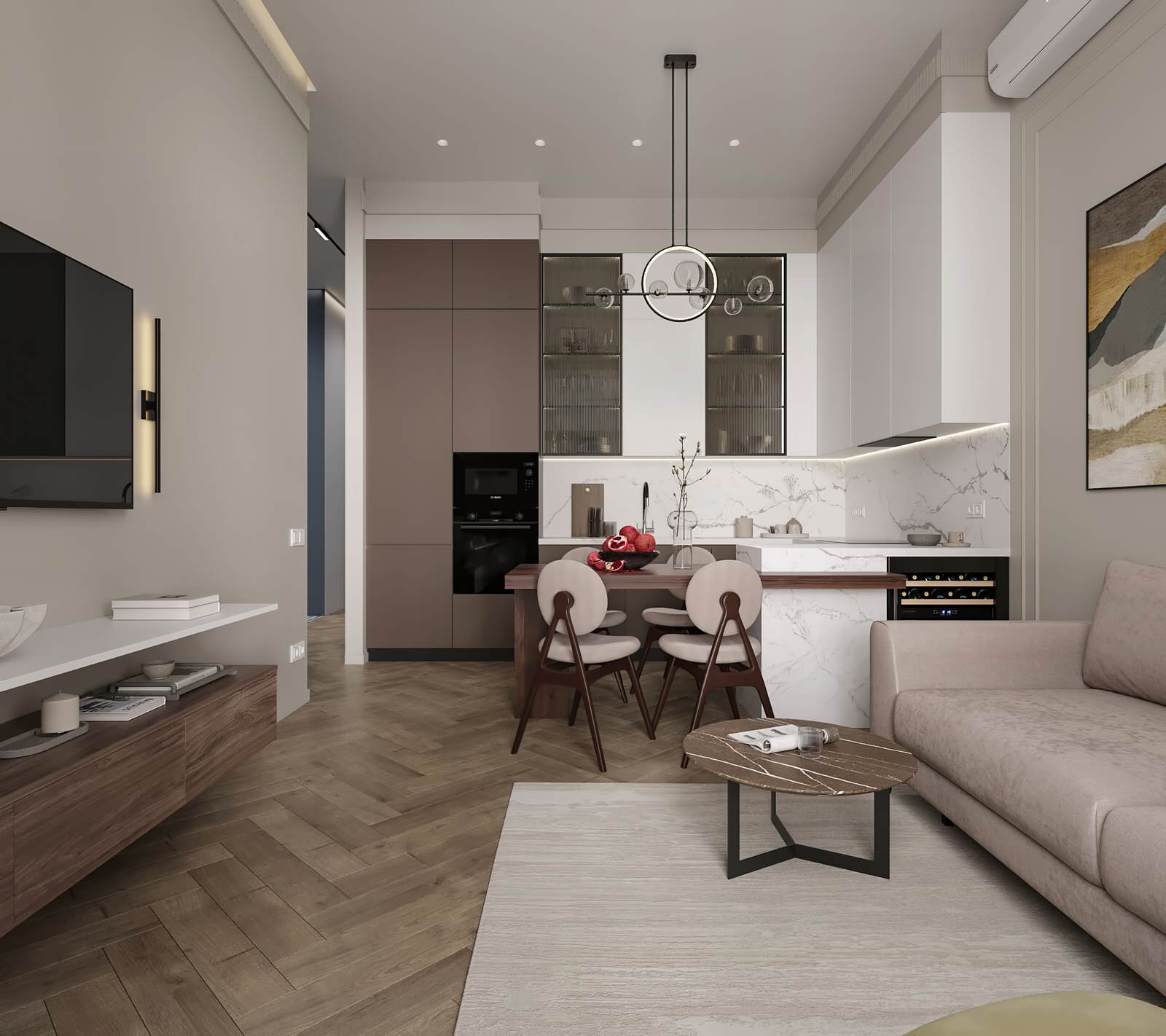 ЖК "TopHILLS" 96 м2